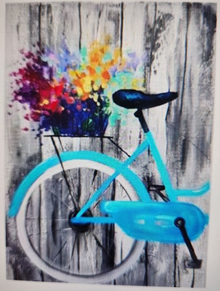 bike painting